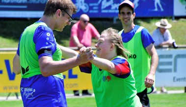 Bilder vom ersten Plusport-Fussballturnier in Widnau