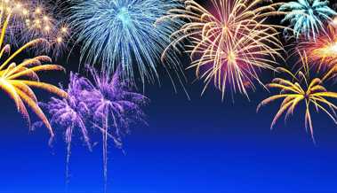 Jeder Lichtfunke steht für ein Danke