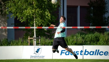 Der Saisonstart der Widnauer Faustballer ist missglückt