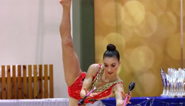 Lea Schefer von der RG Berneck gewinnt Silber im ersten Quali-Wettkampf
