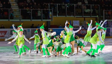 Das Eis-Festival in Widnau bietet einen Mix aus Sport und Glamour