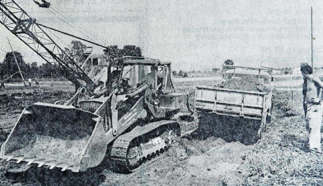 Ende Juli 1970 starteten die Bauarbeiten der ARA Rosenbergsau. 1