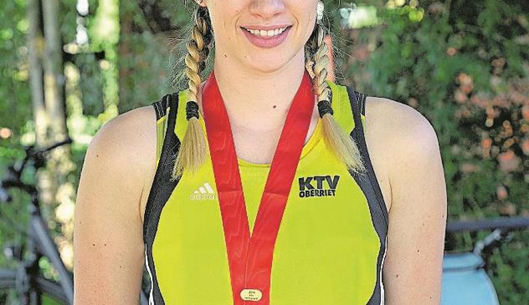 Sarina Ammann: Bronzemedaille im Hochsprung der U20. 