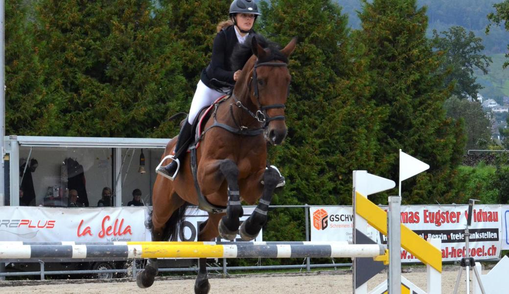 Romina Rohner aus Montlingen schaffte zwei Klassierungen in den höchsten Prüfungen.