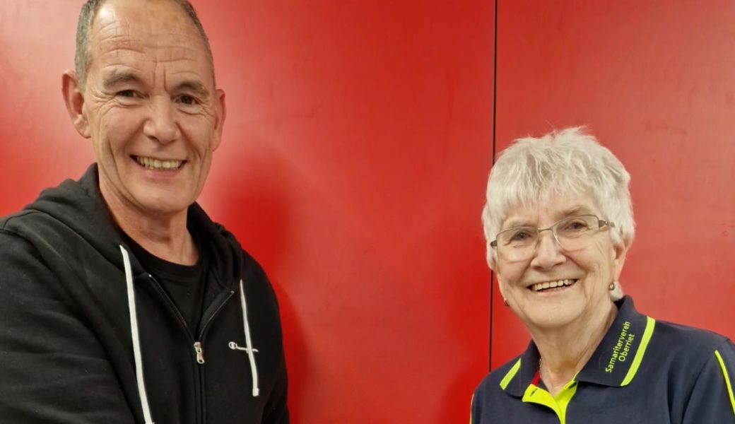 Marcel Weibel und Ruth Bischofberger.