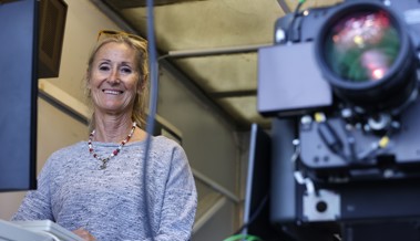 Mit Leidenschaft und Technik: Gaby Zweng ist die gute Seele des Open-Air-Kinos