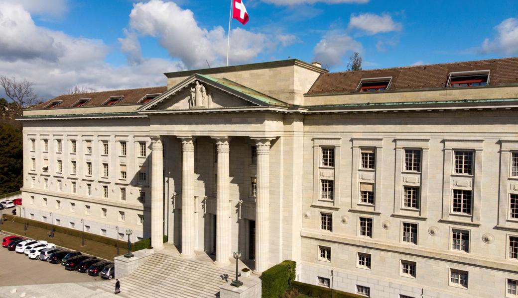 Ziel aller Richterträume: das Bundesgericht in Lausanne.