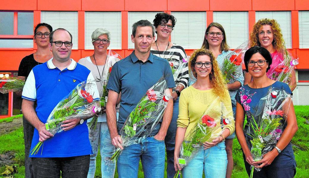 Neue Mitarbeitende der Schule Altstätten