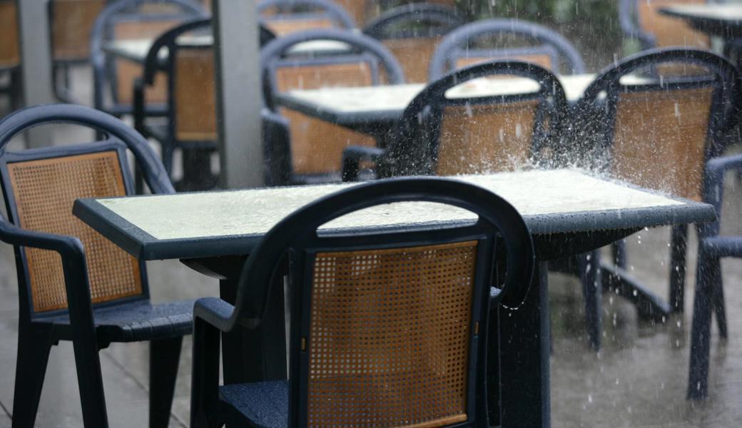 Prognostizierter Starkregen und Gewitter führen dazu, dass der Rüthner 1.-August-Anlass abgesagt wurde. 