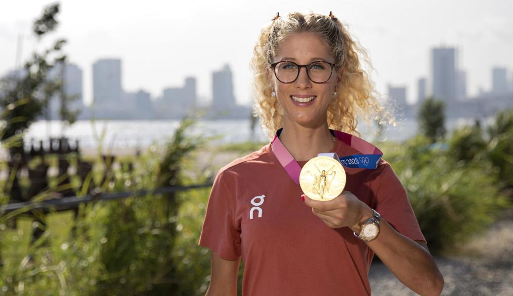 Jolanda Neff ist nicht die einzige Olympiasiegerin, bei der eine Schicht des Edelmetalls blättert. 