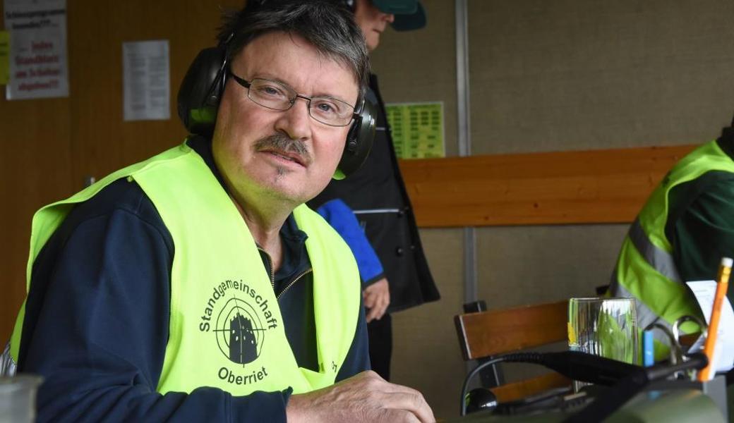 FSV-Oberriet-Präsident Bruno Streule freut sich auf viele Rheintaler Schützen in Oberriet.