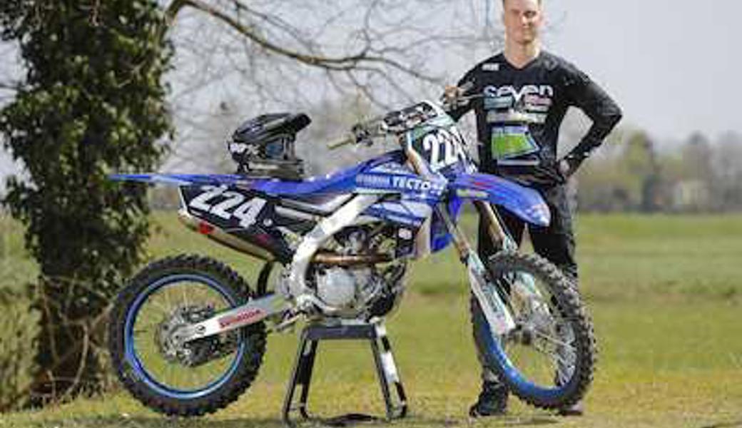 Der Kriessner Motocrosser Ramon Meile holte an internationalen Rennen Spitzenplätze.