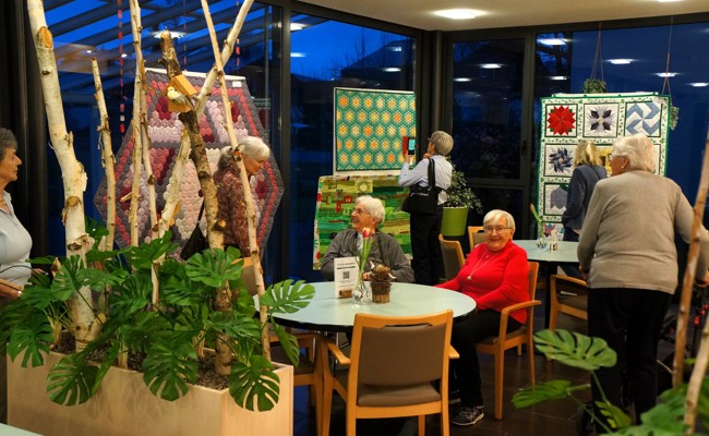 Verahus eröffnet eine Ausstellung über Patchworkdecken