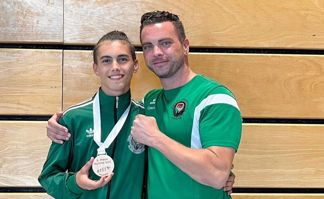 Dritter Swiss-League-Sieg in Folge für den Rheintaler Karateka Elija Sieber