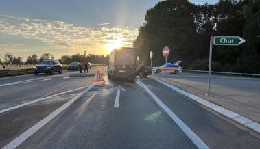 Unfall beim Autobahnzubringer