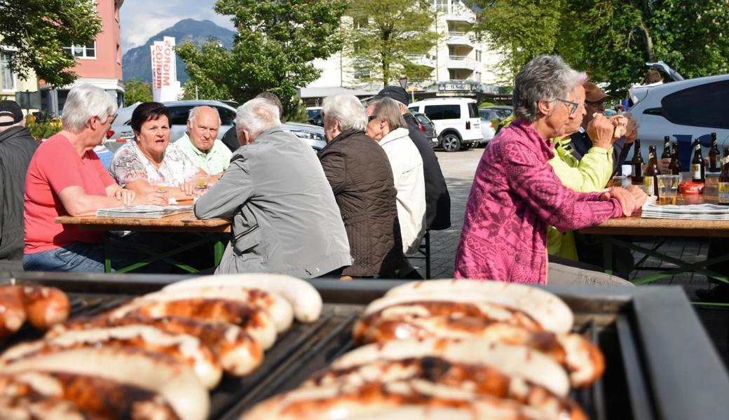 Den Wechsel von Küttel zu Ritter hätten die Besucherinnen und Besucher nicht bemerkt, hätte man sie nicht nach dem Unterschied zwischen der Oberrheintaler und der Unterrheintaler Wurst befragt.