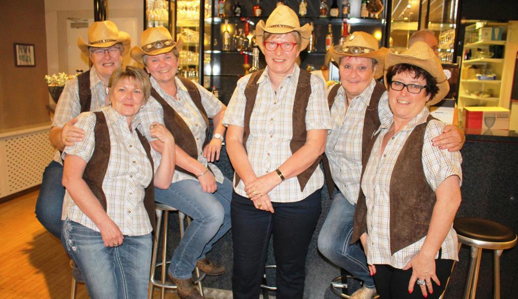 Der Vorstand der River Island Country Dancers, Diepoldsau (von links): Sonja Fritsche, Daniela Breu, Regina Schreiner, Heidi Manser, Erika Zippert und Irmgard Fauser.