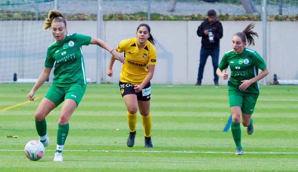 Das Bild täuscht: St. Gallen war nicht die dominante Mannschaft, die Gäste aus Bern gewannen auf dem Bützel mit 4:0.