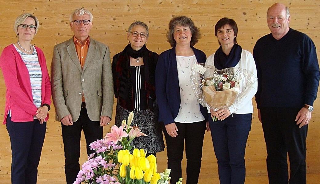 Die Kirchenvorsteherschaft Heiden in ihrer neuen Zusammensetzung (von links): Gabriela Droll, Kurt Meier, Elisabeth Bruderer, Simone Kolb, Sonja Binder und Robert Notter.