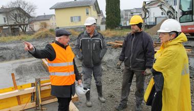 Fundament für "Raum der Stille" gelegt