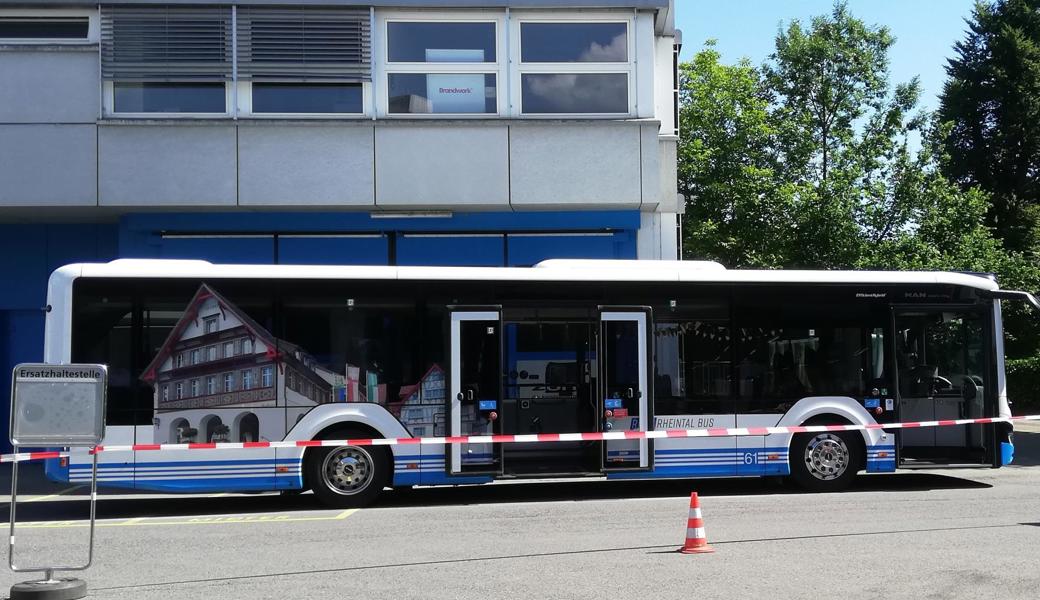 Der Jubiläumsbus der RTB.