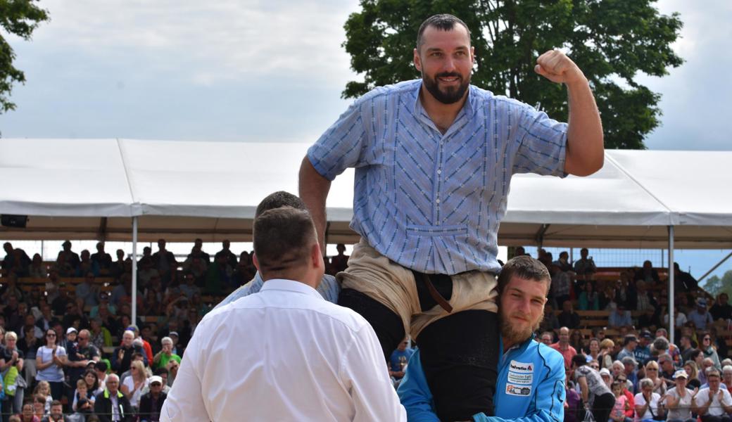 Überlegener Festsieg und 100. Kranzgewinn für Daniel Bösch.