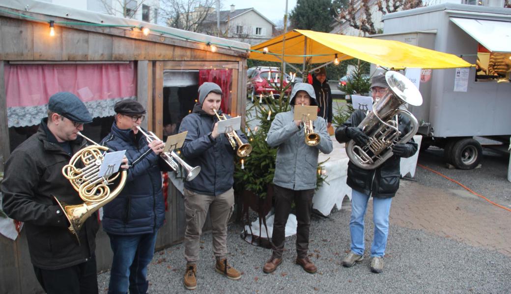 Kein Adventsmarkt ohne schöne Musik!