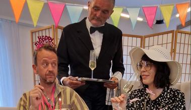 Theatergruppe Rhybrugg: «Tante Jutta» neu bearbeitet Theatergruppe Rhybrugg: «Tante Jutta» neu bearbeitet