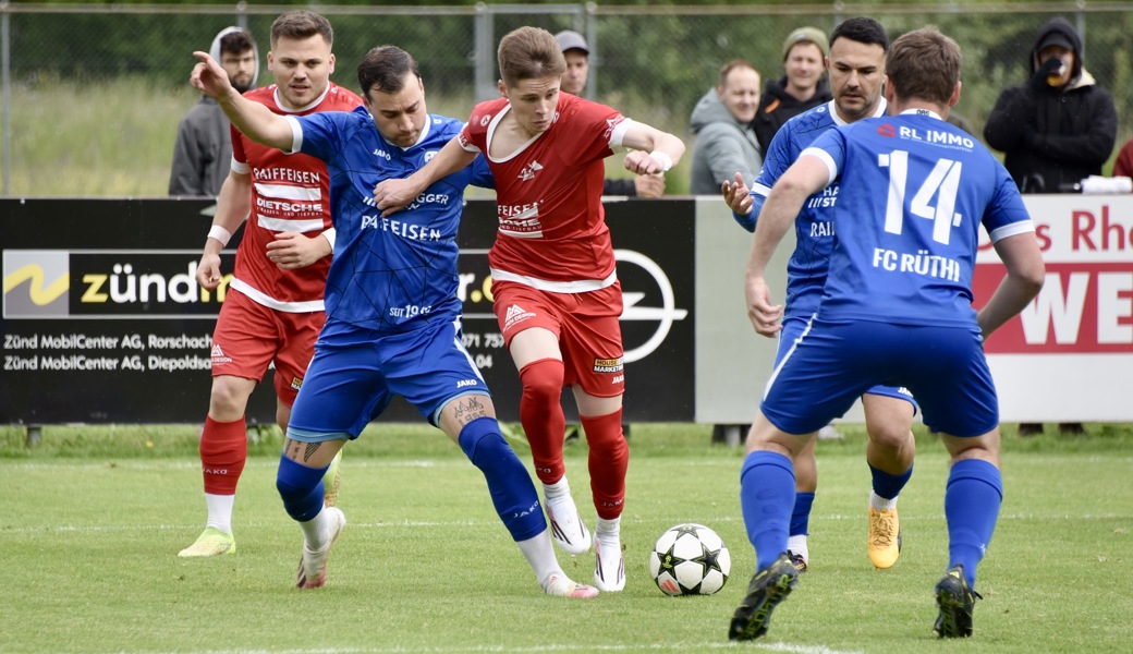 Montlingen gewinnt das Derby in Rüthi souverän mit 3:1