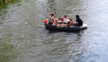 Bööteln auf dem Rheintaler Binnenkanal