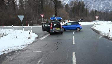 Vortrittsberechtigtes Auto übersehen