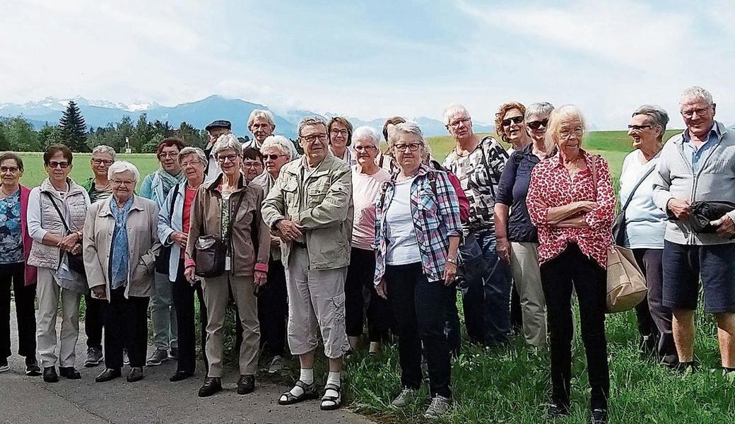 Die Seniorinnen und Senioren genossen den Ausflug und die Geselligkeit. 