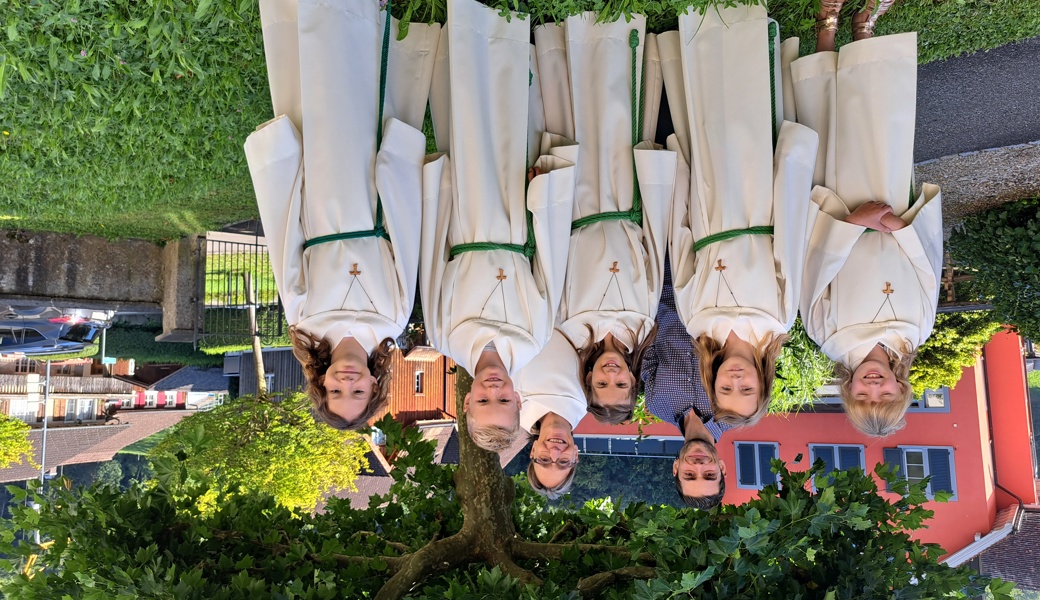 Die neuen fünf Ministranten 