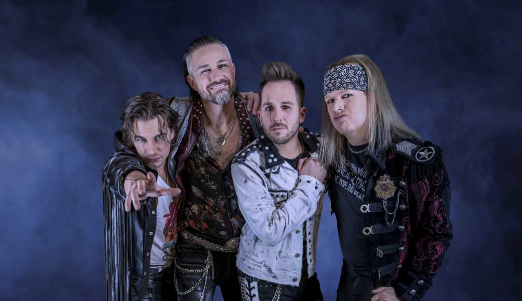 Die Black Diamonds (von links): Chris, Mich, Manu und Andi.