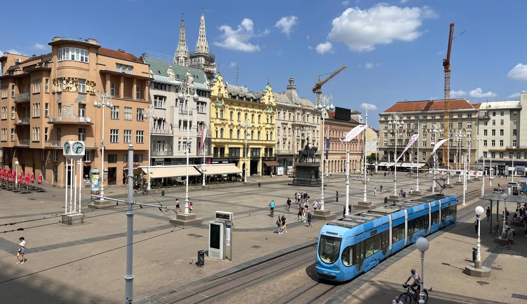 Hauptplatz Ban Josip Jelacic Square Zagreb