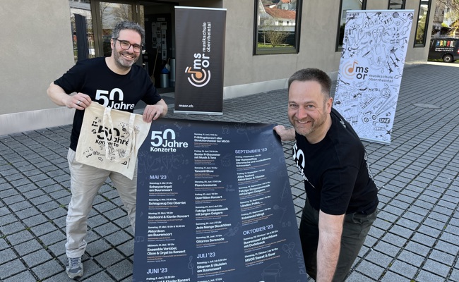 Für jedes der 50 Jahre ein Konzert: «Wir bringen Musik zu dir»