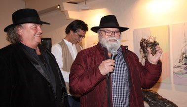 Peter Federer erhält «Goldene Traube» für sein Lebenswerk als Eisenplastiker