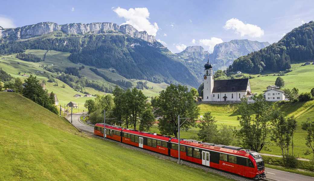 Die Appenzeller Bahnen erneuern Bahnübergänge und Brücken.Bild: pd