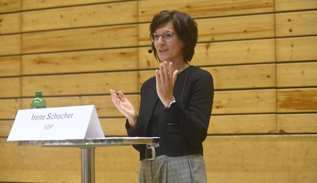 Irene Schocher: «Die Vor- und Nachteile einer Fusion müssten erst genau analysiert werden.»
