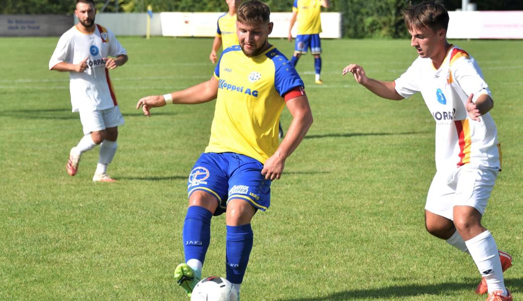 Au-Berneck mit Captain Mario Zivic unterlag am Mittwochabend dem FC Ruggell.