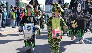 Im Tal ist fertig Fasnacht, doch in Walzenhausen waren Narren unterwegs