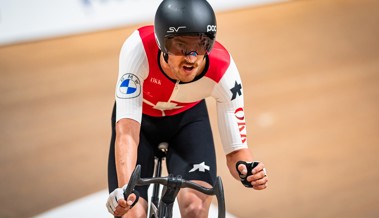 Simon Vitzthum liegt bei seiner Karriere-Dernière an der WM zur Halbzeit auf dem dritten Rang