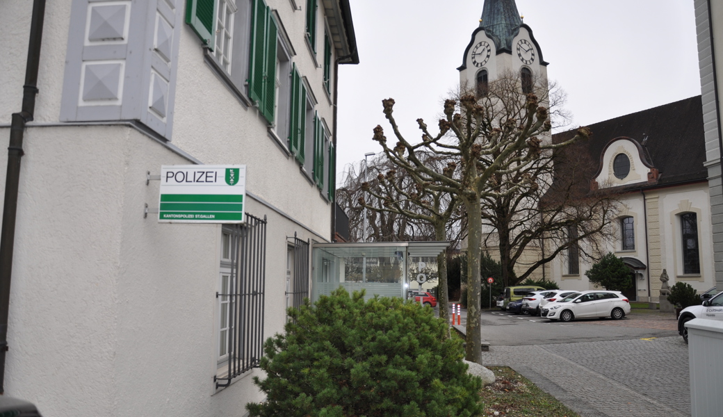Trotz Schliessungsentscheid: Der Polizeiposten Oberriet ist immer noch offen