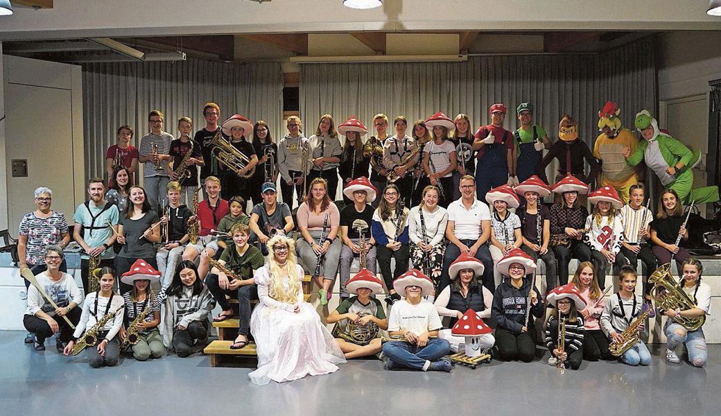 Die Jugendmusikanten und Youngsters aus Diepoldsau musizierten fünf Tage in Vordemwald. 