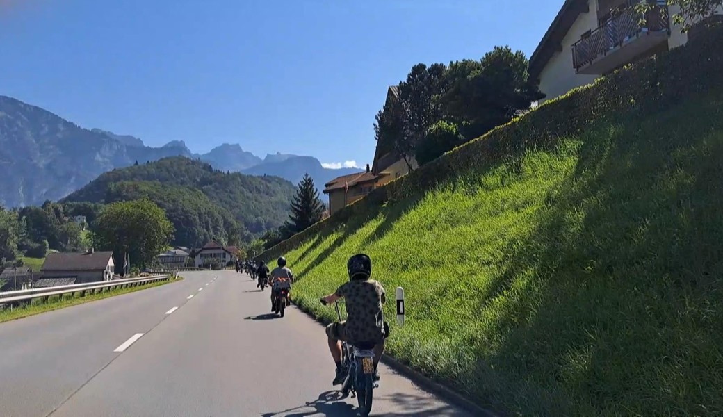 Auf der Rückfahrt beim Walensee