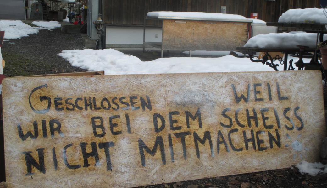 Infotafel vor dem "Falken" im Sulzbach.