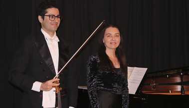 Kulturforum präsentierte ein Violinkonzert auf  höchstem Niveau