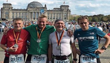 Vier Rheintaler Finisher am Berlin Marathon
