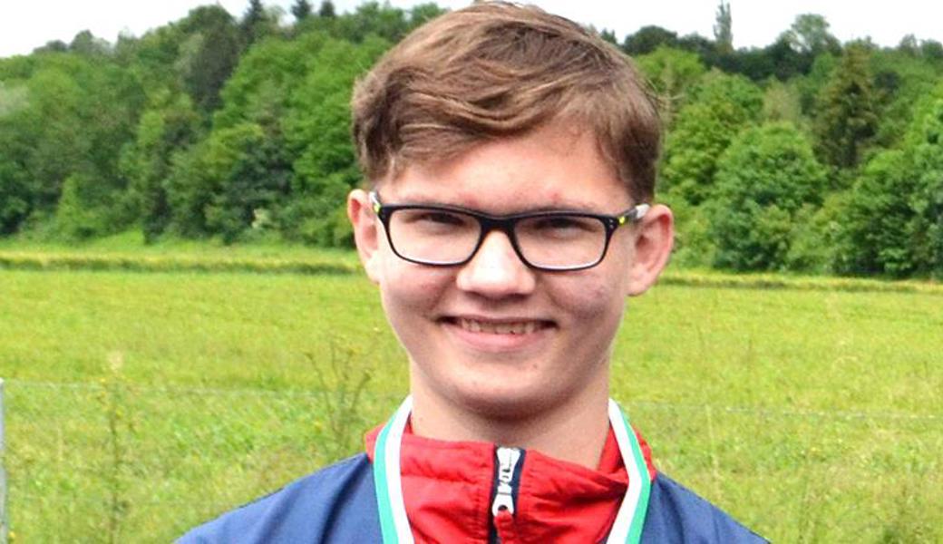 Raphael Wenk aus Montlingen gewann Gold bei den Pistolenschützen