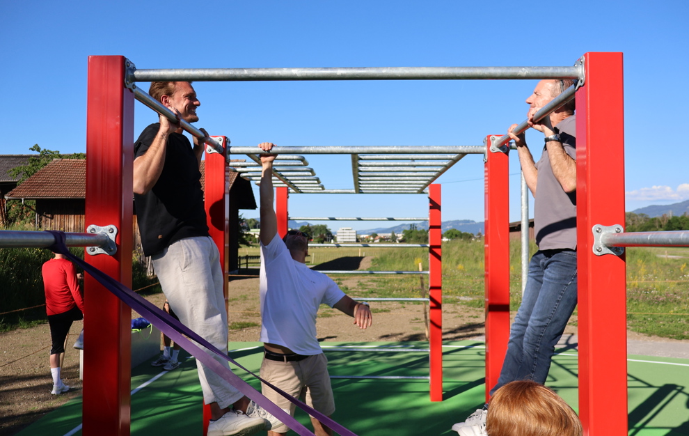 Gia Street Workout Anlage Balgach Urs Lüchinger